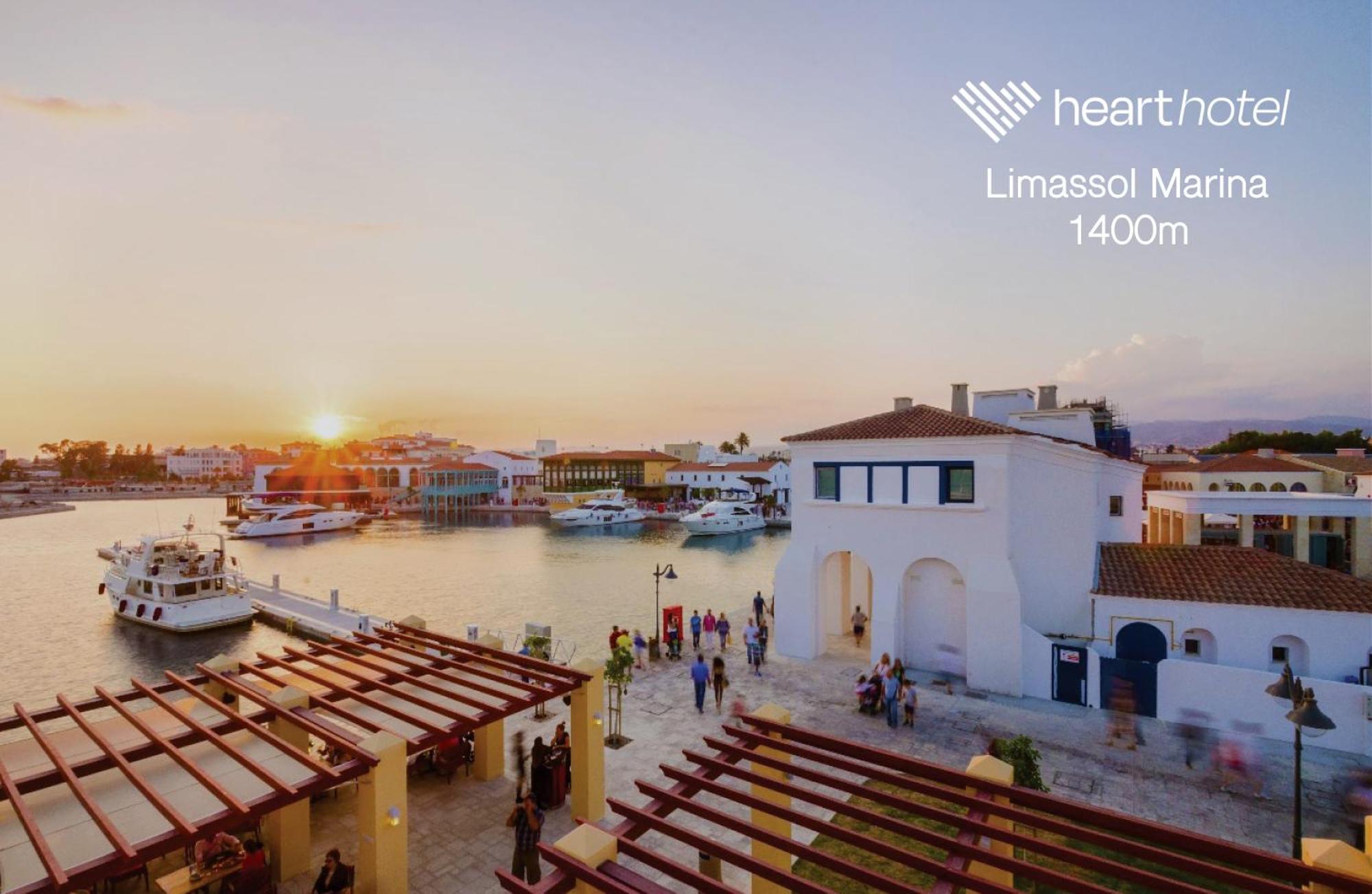 Heart Hotel Limassol Exterior foto